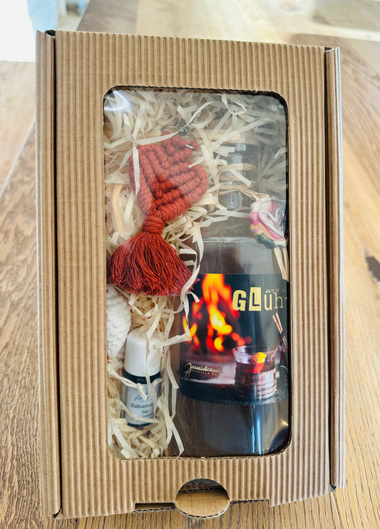 Winterliches Glüh-Gin Geschenkset – Handgemacht & mit Liebe verpackt